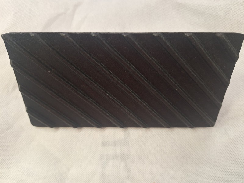 Sur La Table Rectangular Cast Iron Grill Press 9"x 4.5" w/ Rosewood Handle gallery