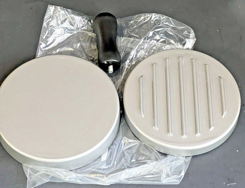 Aluminum Hamburger Meat Press for Perfect Patties BBQ Non-Stick Crab Cakes gallery