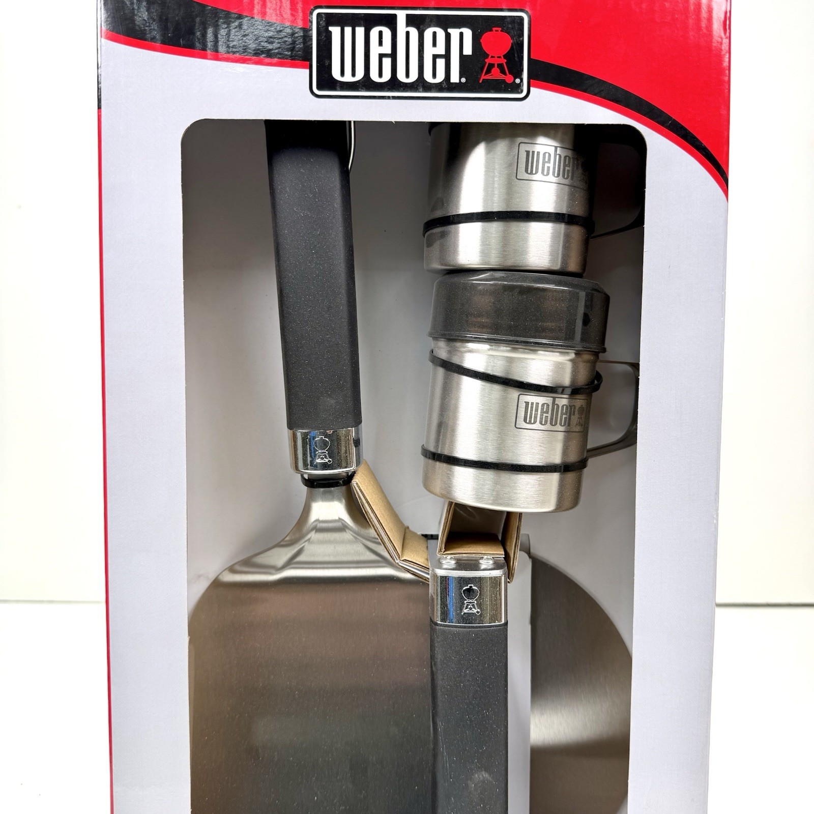 Weber Smashed Burger Combo Kit Set Stainless Steel NEW gallery