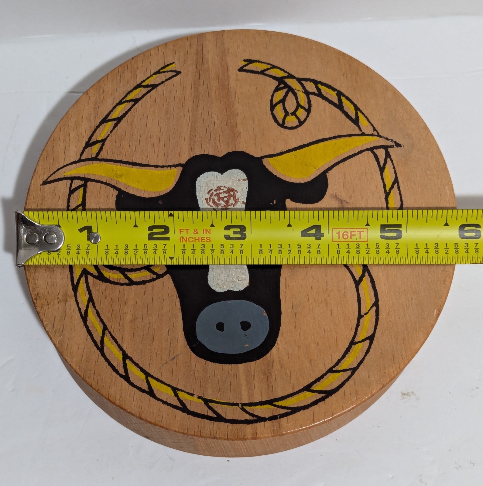 Vntg Wood Hamburger Press Rustic Farmhouse Primitive Burger Patty Kitchen Gadget gallery