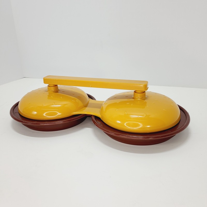 Charcoal Companion Double Hamburger Press Mold / 4.5" Circular Burger Patties gallery