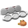 Sausage Patty Mini Burger Press Three 2.64Inch Mold Slider Maker BBQ gallery