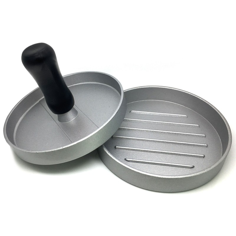 Hamburger Patty Maker Grill Press Large Round Burger Metal Mould Cooking Tools gallery