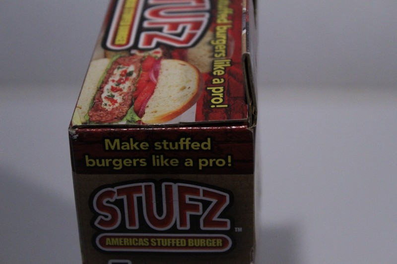 Stufz Americas Stuffed Burger Maker Press As Seen on TV Gift Griller New Sealed gallery