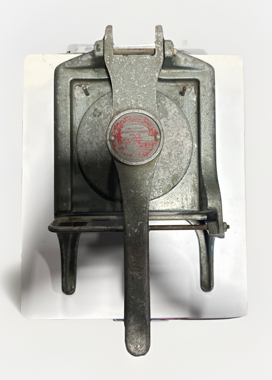 Vintage Holly Jr. Hamburger Press Patty Burger Machine Hollymatic Mold 5" gallery