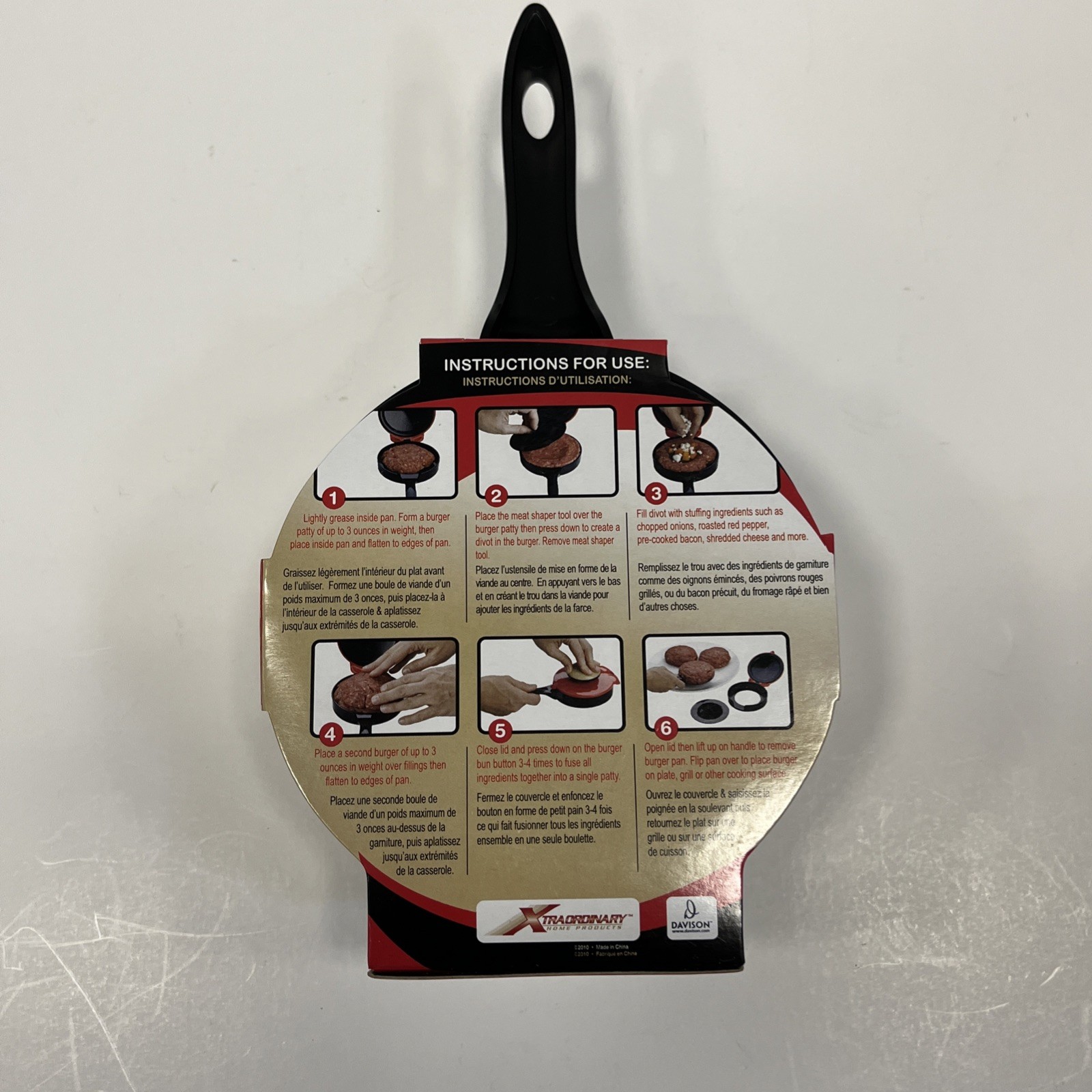 Extraordinary Home Products Stuff A Burger Davison Stuffed Patties Cooking Kit gallery