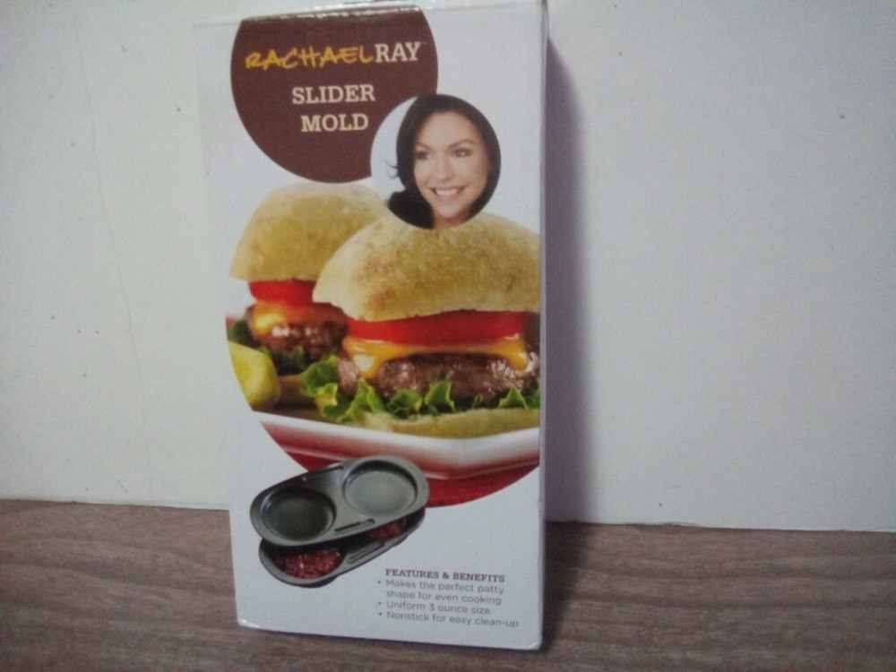 Rachael Ray Slider Mold Pan Set Makes the Perfect Hamburger Patty Press