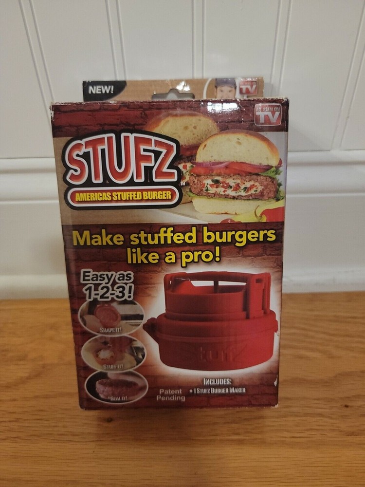 STUFZ Americas Stuffed Burger As Seen On TV Make Burgers Like A Pro! Brand New