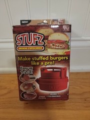 STUFZ Americas Stuffed Burger As Seen On TV Make Burgers Like A Pro! Brand New