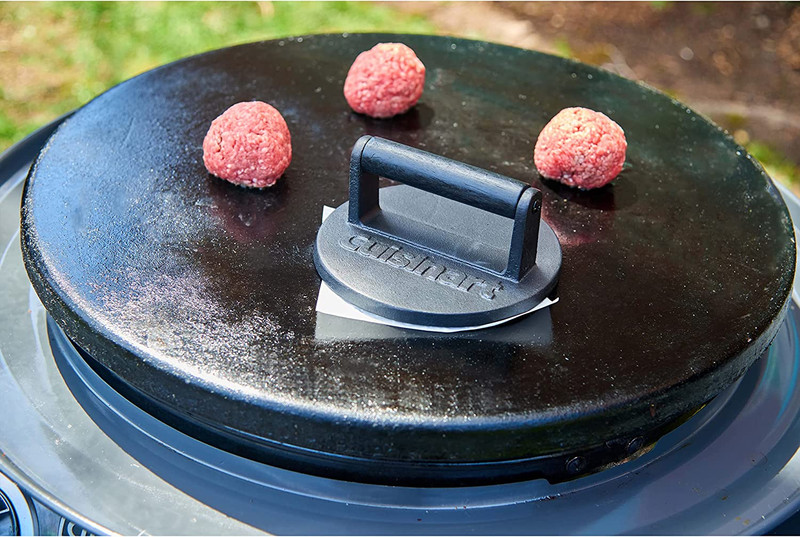 Smashed Burger Press, Cast Iron CISB-111 gallery