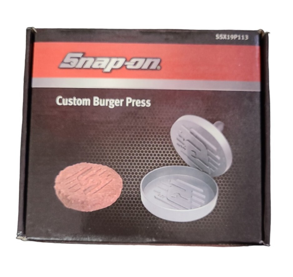 Snap-On Tools Custom Burger Burger Press Model SSX19P113 new in box gallery