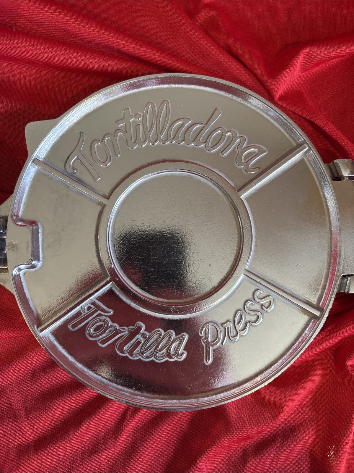 FOX RUN TORTILLA PRESS NEW IN BOX & PLASTIC gallery