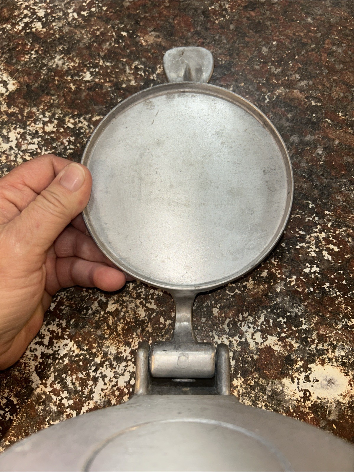 Vintage Aluminum 5" Hamburger / Tortilla Press Mallard Duck Design gallery