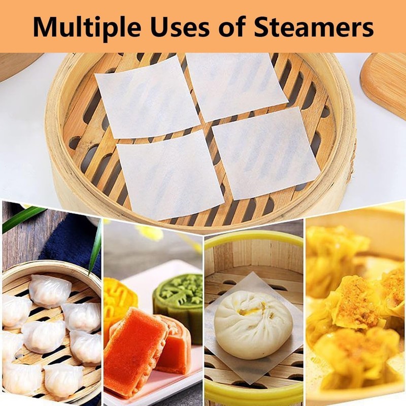 100Pcs 6" x Unbleached Parchment 6"X6" 100Pcs, White Square gallery