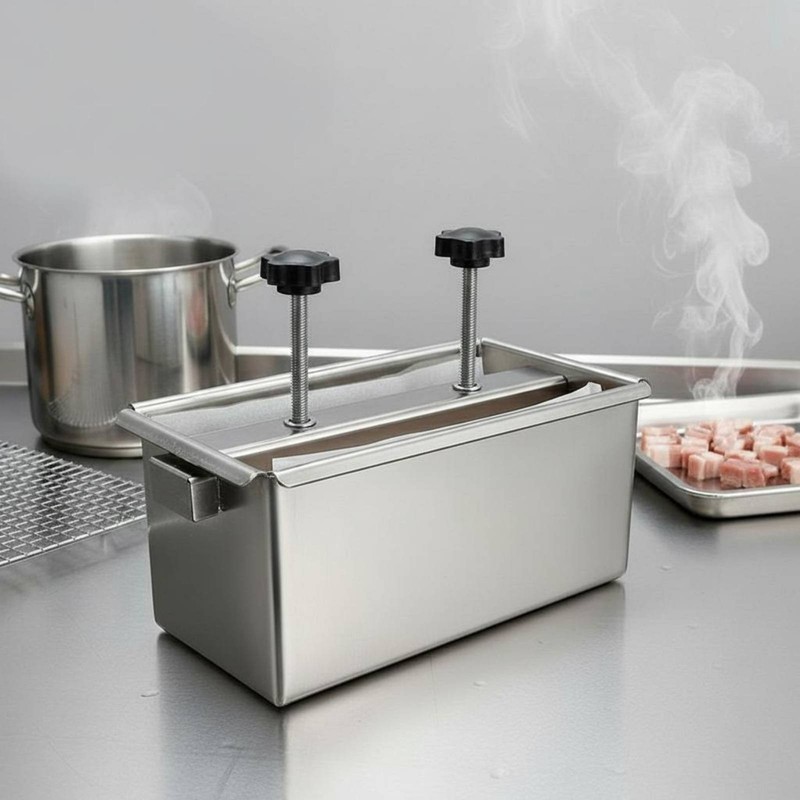 Stainless Steel Meat Press Dishwasher Safe Ham Press Mold Easy to Clean gallery