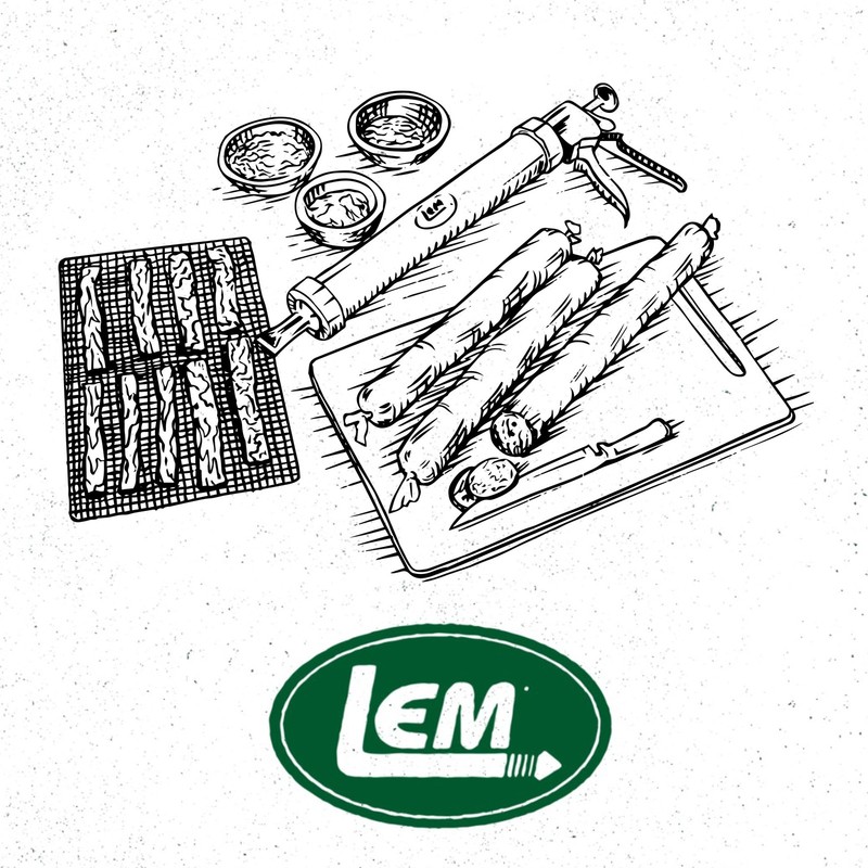 LEM Products Jerky Gun, Heavy-Duty Beef 12 Ounce (Pack of 1), silver gallery