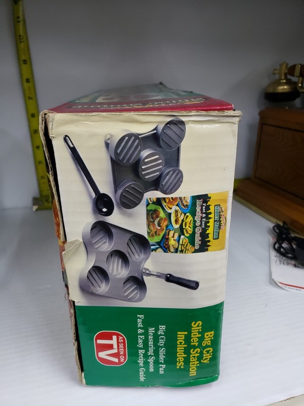As Seen On TV Big City Slider Station Mini Burger Maker Pan Hamburger gallery