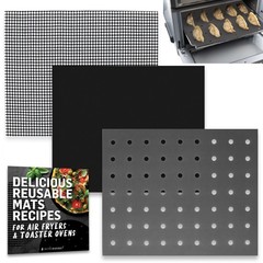Reusable Liners for Toaster Oven Air Fryer 10 x 12 Accessories 10 x 12