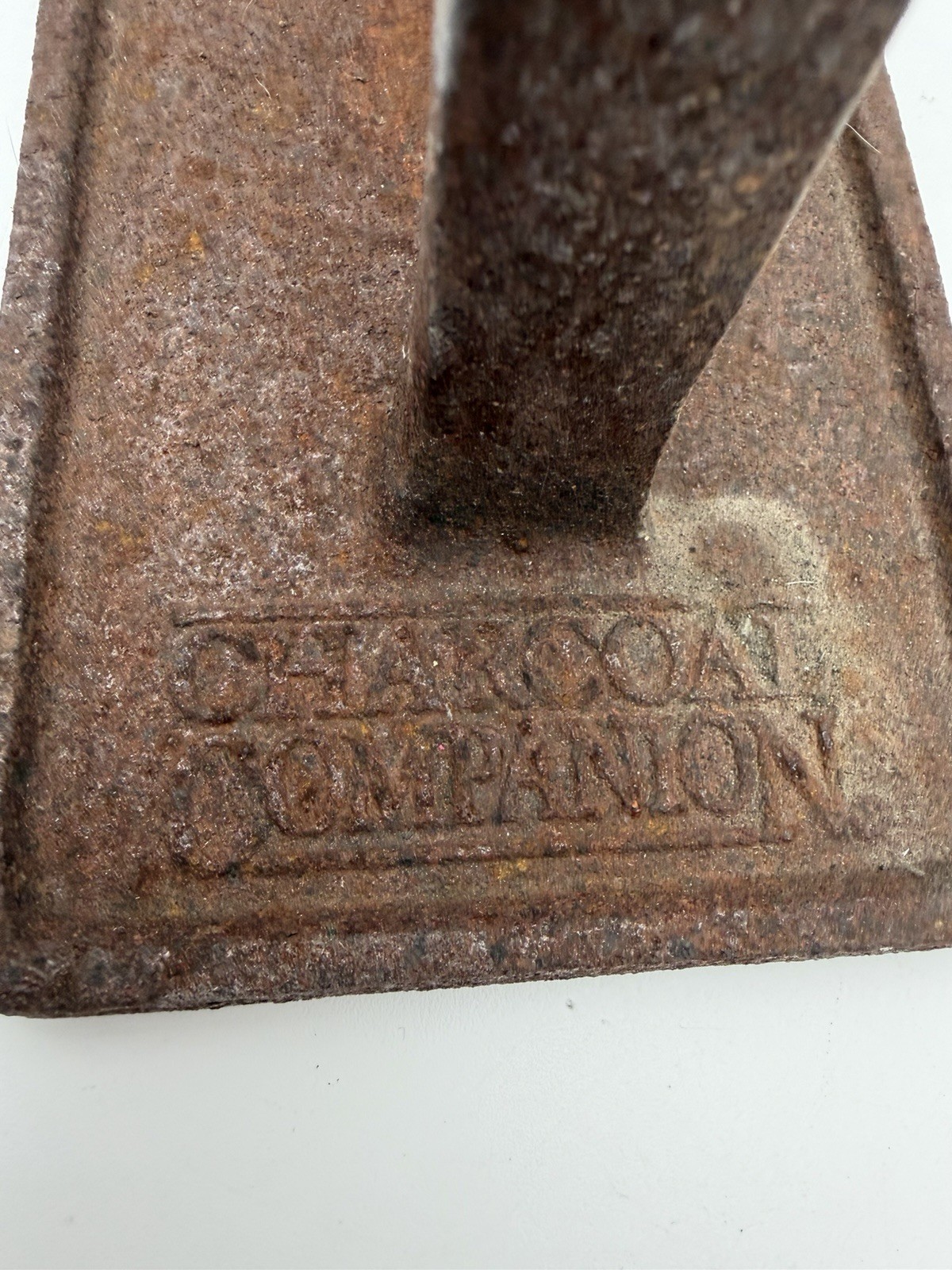 Charcoal Companion Grill Press Bacon Panini Burger Press Cast Iron Wood Handle gallery