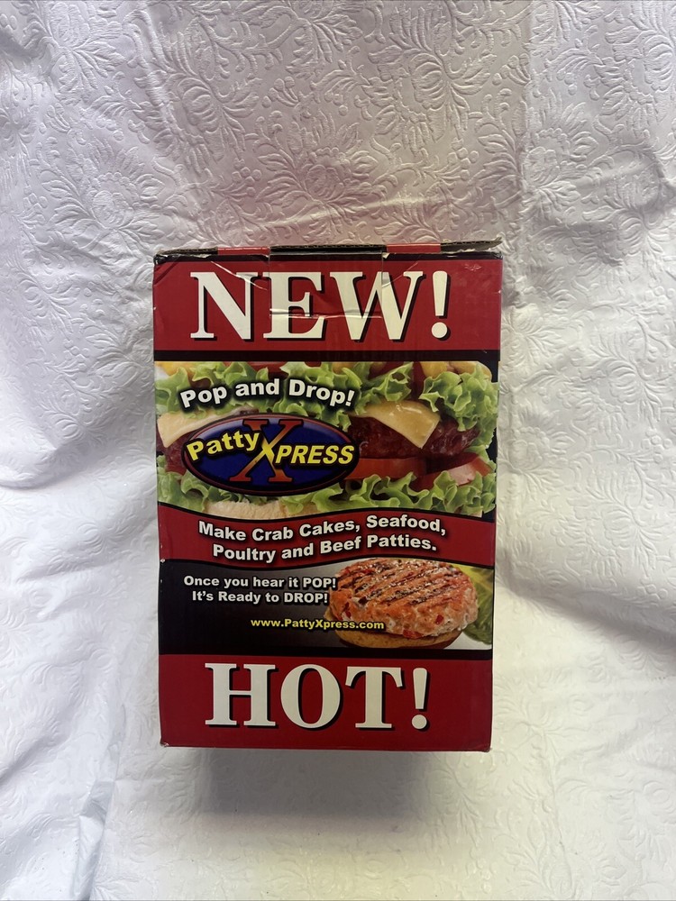 Patty XPress-Express Hamburger Patty Press - Multiple Size Patties