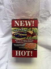 Patty XPress-Express Hamburger Patty Press – Multiple Size Patties