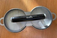 Char-Broil Cast Aluminum Hamburger Press Perfect Patties Double Action