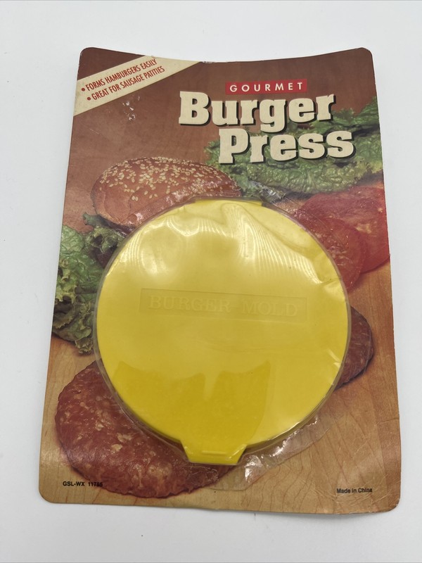 Vintage Gourmet Burger Press Mold New In Package gallery