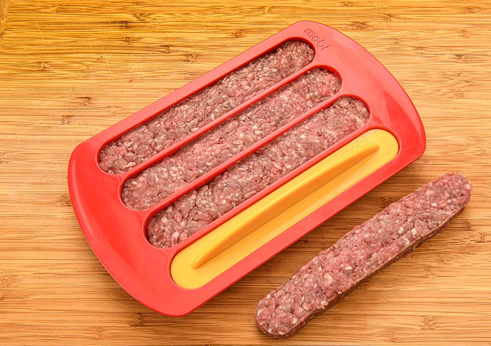 Mobi Hot Dog Shaped Hamburger Mold gallery