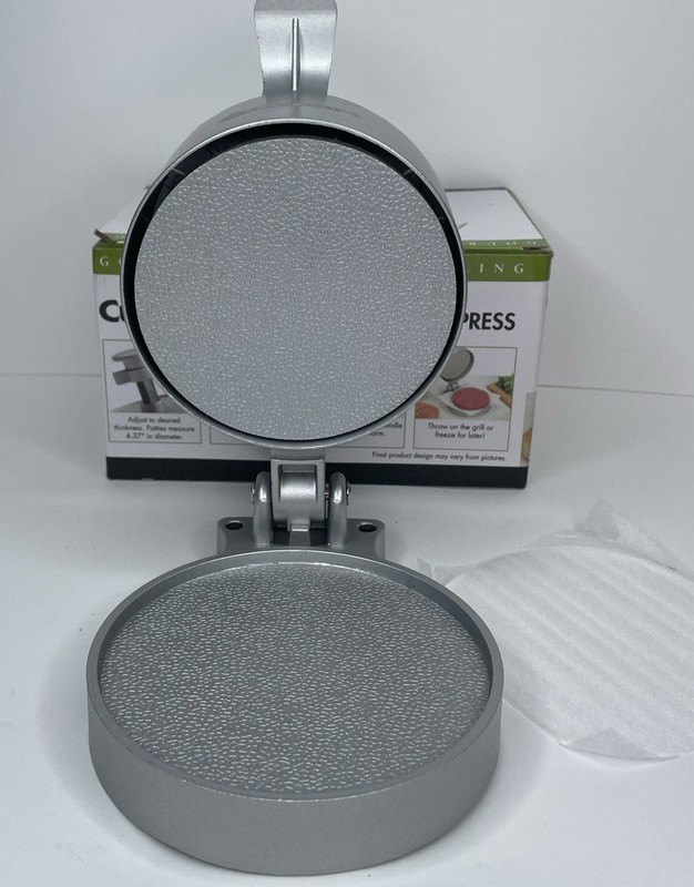 Cuisinart Adjustable Metal Burger Hamburger Press CABP-300 gallery