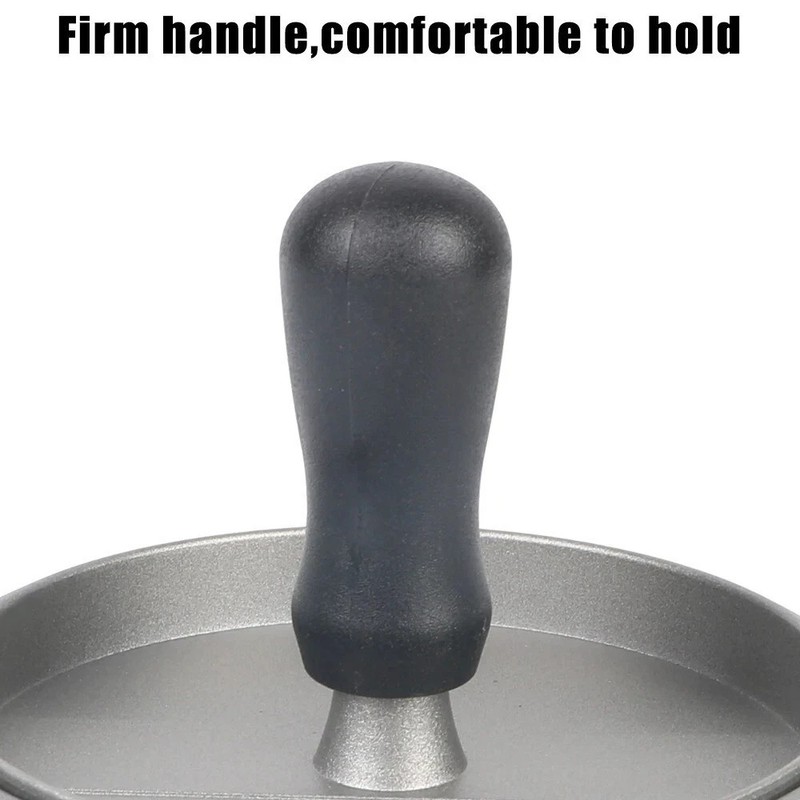 Non Stick Burger Press Aluminum Patty Maker Hamburger Mold BBQ Grill Tool gallery