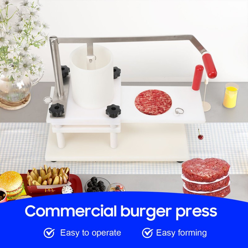 Commercial Hamburger Patty Maker Hamburger Forming Machine Manual Burger Press gallery