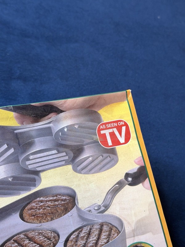 BIG CITY SLIDER STATION AS SEEN ON TV STOVE-TOP SLIDER MAKER Vtg Billy Mays gallery