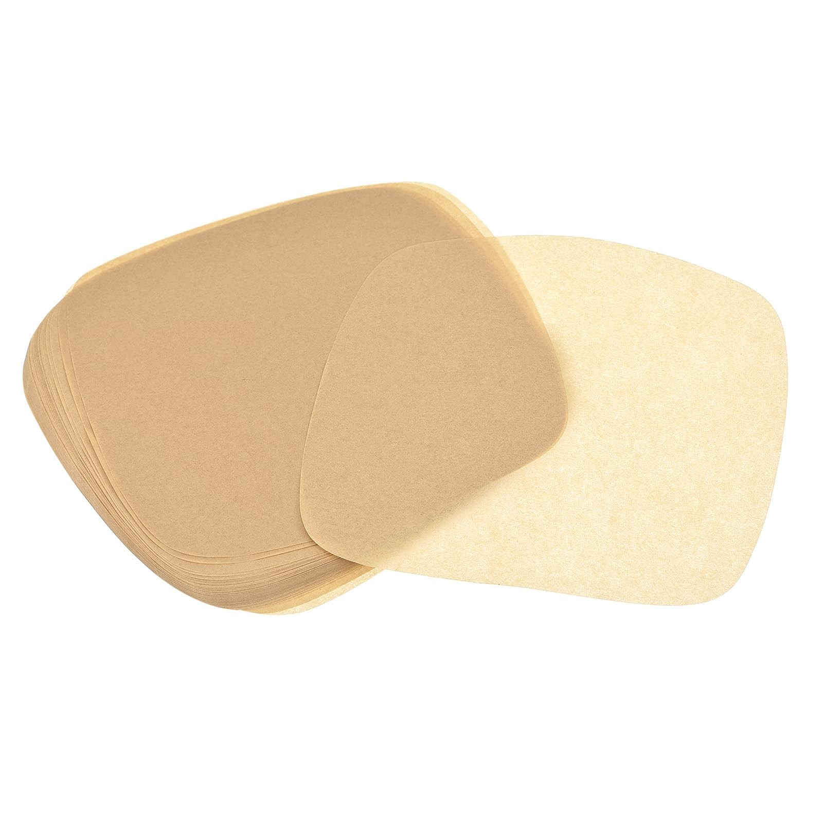 uxcell 200pcs Air Fryer Parchment Paper, 8.5 Inch Square inch, Beige gallery