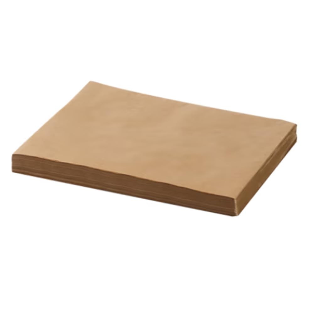 100 Pcs Parchment Paper Baking Sheets, 8x6 Inch Non-Stick Precut 8*6 IN, Wood