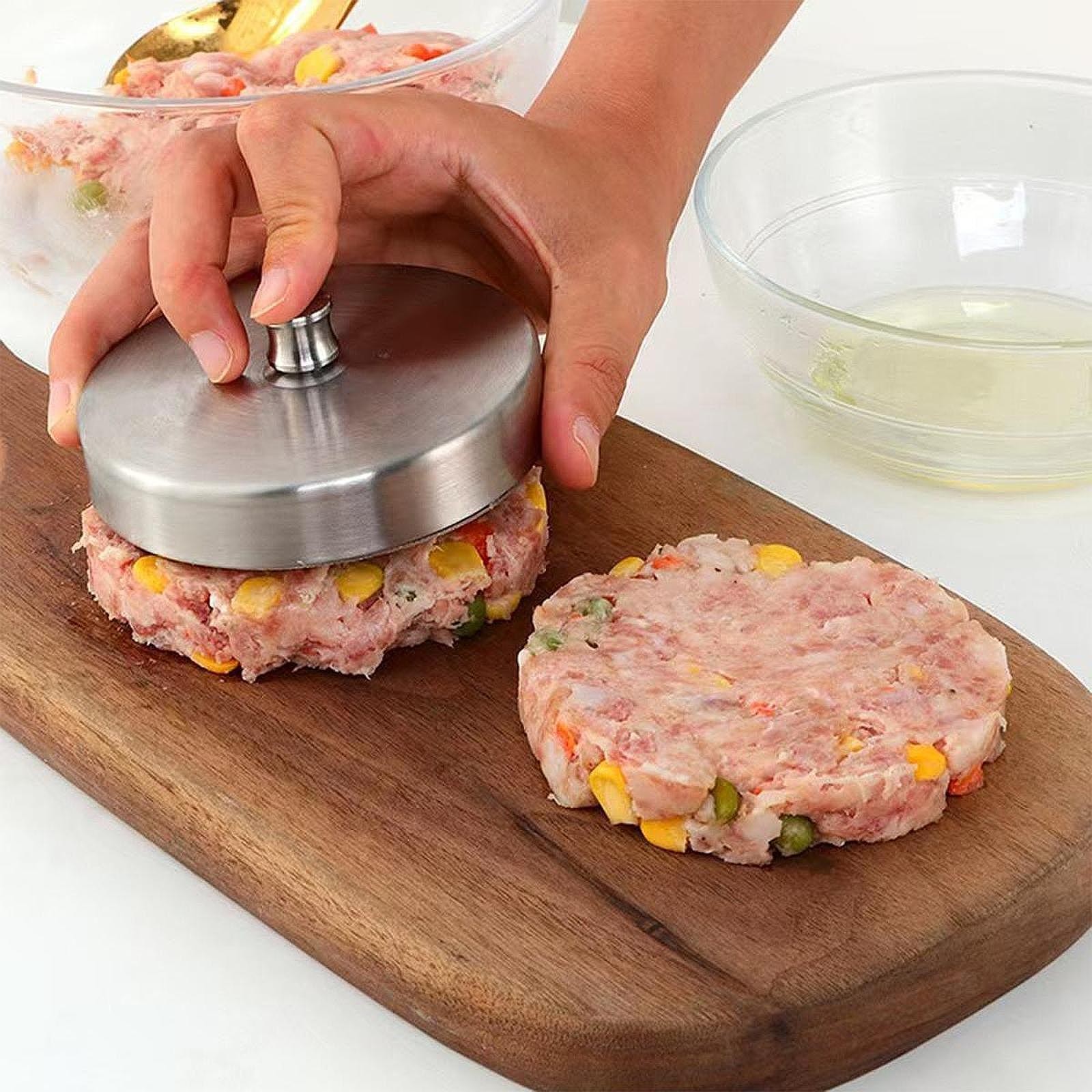 Burger Press Meat Pressing Flat Professional Patty Making Tool Kitchen Tool gallery