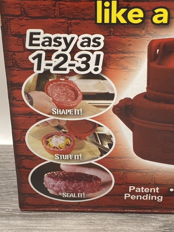 Stufz Stuffed Burger Press - Hamburger Patty Maker - As Seen On TV gallery