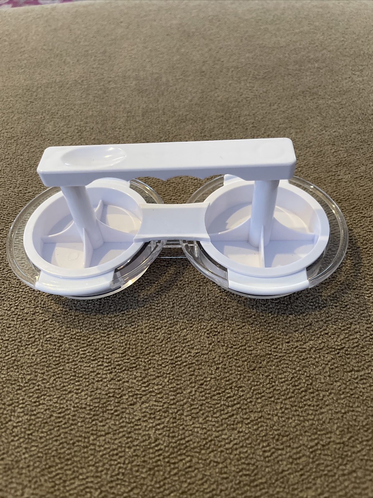 Unbranded White Plastic Double Burger Press (BL) gallery