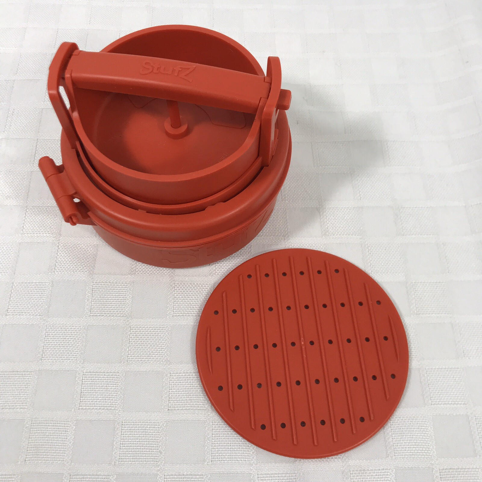 Stufz Stuffed Burger Press Hamburger Patty Maker Juicy BBQ Grill As Seen On TV gallery