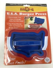 Mr. Bar-B-Q USA Shaped Burger Press, 40222X – Ships Today!