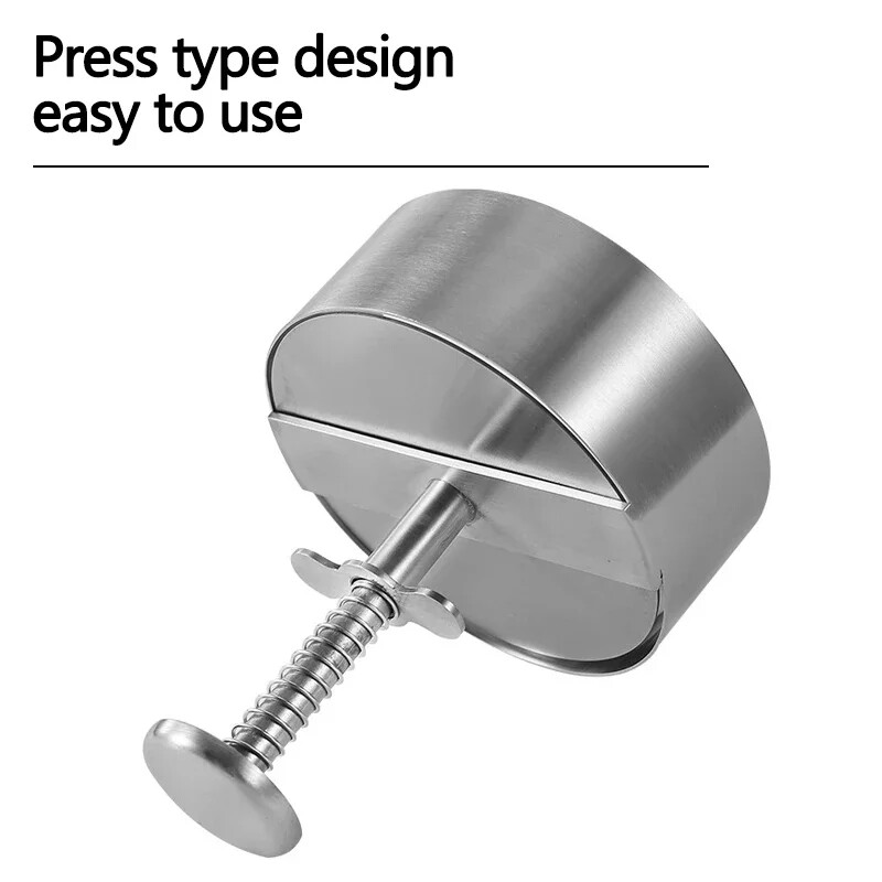 304 Stainless Steel Press Burger Patty Maker Pork Beef Burgers Manual Press Mold gallery