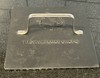 Pampered Chef Cast Iron Grill Press 8.5 In Heavy Logo Handle gallery