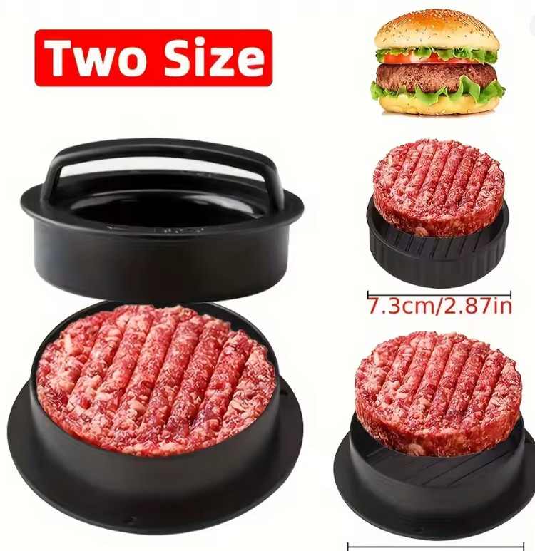 Non-Stick Burger Press Mold – Hamburger Patty Maker for Home Kitchen gallery