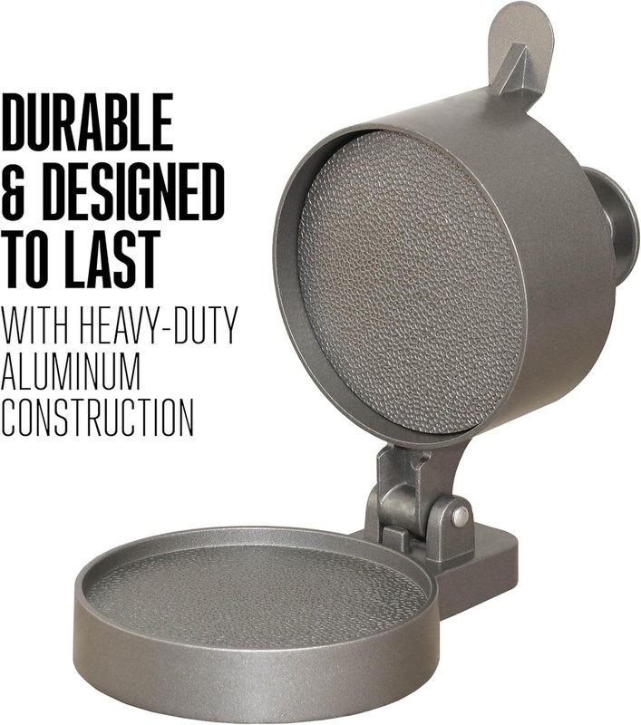 Create Consistent 4.5" Burgers with Adjustable Weight Burger Press - Easy Clean gallery