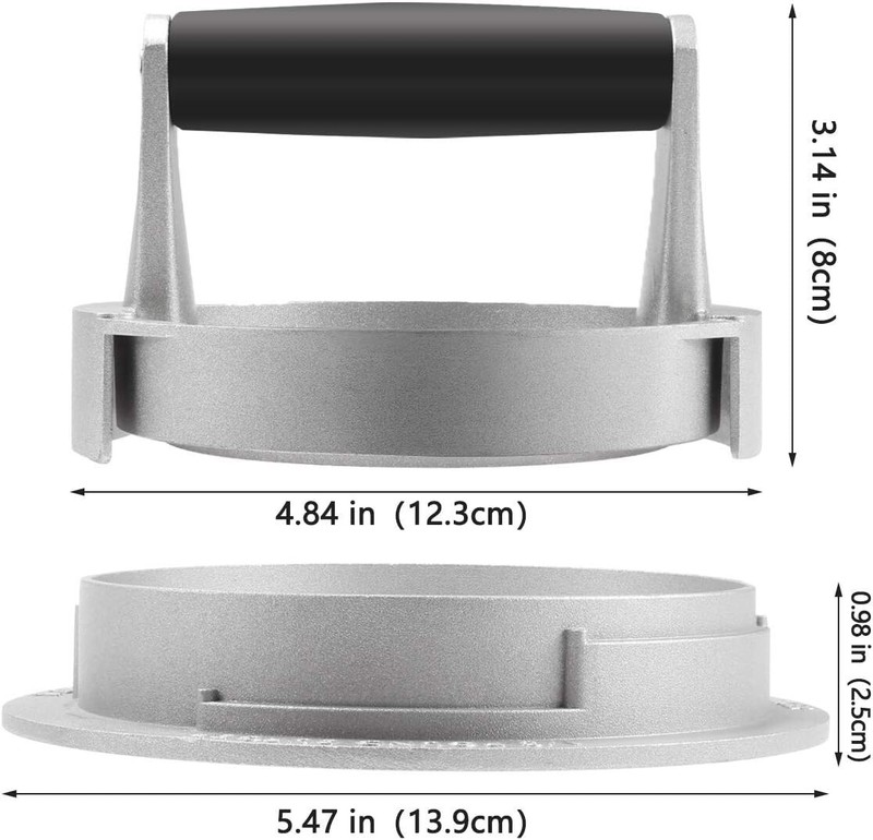 Ergonomic 3-in-1 Burger Maker - Customizes Patty Thickness for Ultimate Grilling gallery