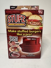 Stufz Stuffed Burger Press Hamburger Patty Maker As Seen On TV