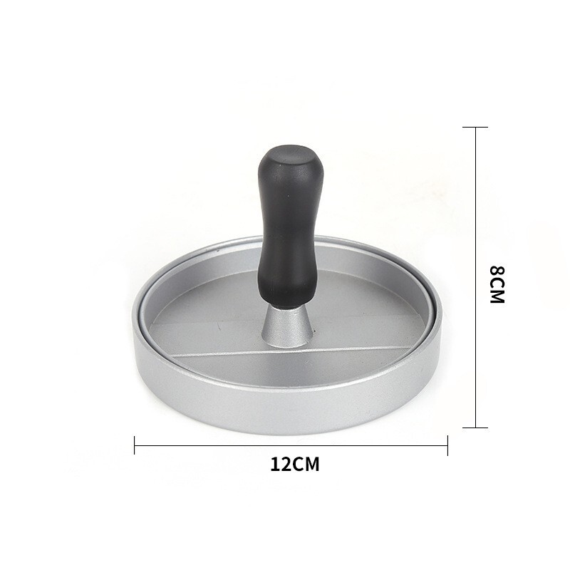 Round Aluminum Alloy Hamburger Meat Mold Beef BBQ Burger Meat Press gallery