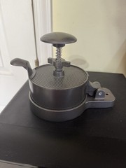 Burger Single Press Cast Aluminum Nonstick Adjustable Hamburger Mold Heavy Duty