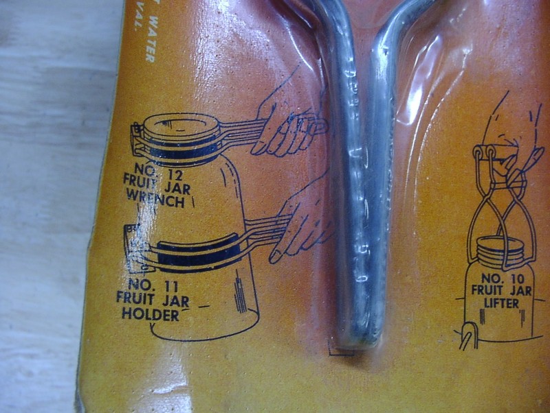 2 Vntg Yeoman NOS SEALED Canning Tools,No. 12 Fruit Jar Wrench,& No. 11 Holder gallery