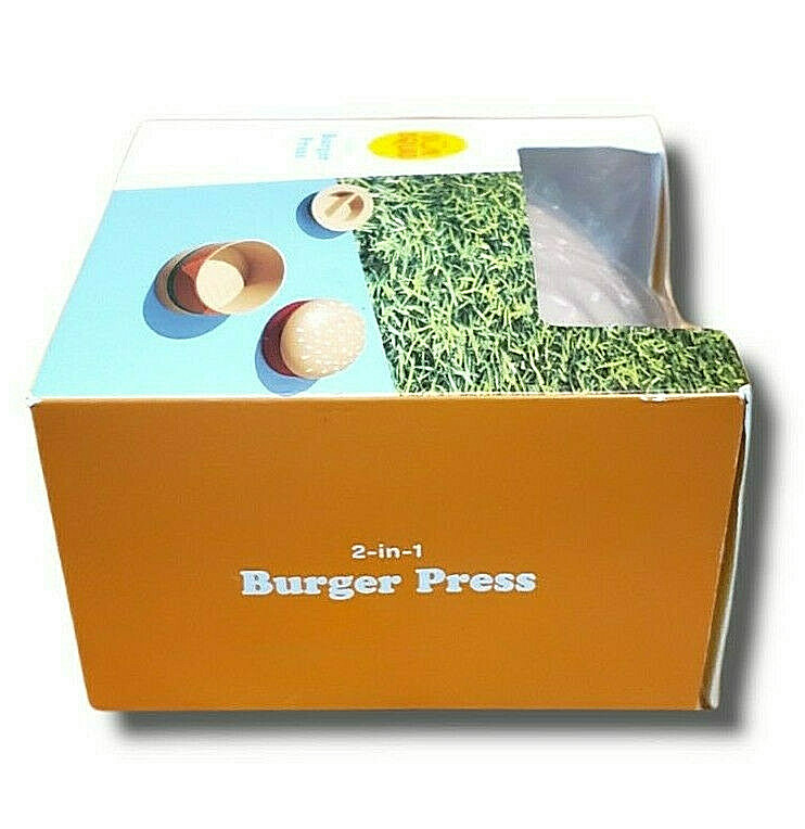 2-in-1 Patty Press & Stuff Burger Molder Maker by Sun Squad gallery