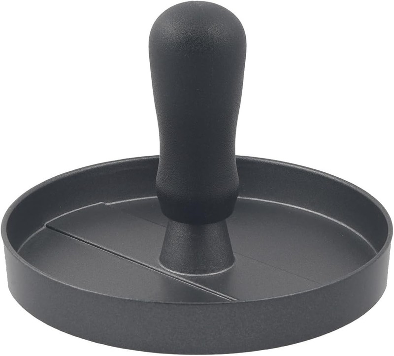Aluminum Burger Press Patty Maker W/ 200 Non-Stick Papers Commercial & Home Use gallery